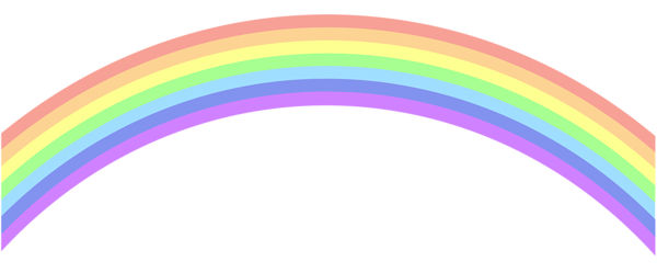Rainbow Clip Art PNG Image | Gallery Yopriceville - High-Quality Free ...