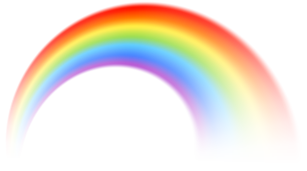 Rainbow Transparent Clip Art Image | Gallery Yopriceville - High