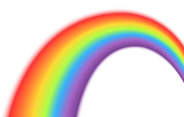 Rainbow Transparent Clip Art PNG Image | Gallery Yopriceville - High ...