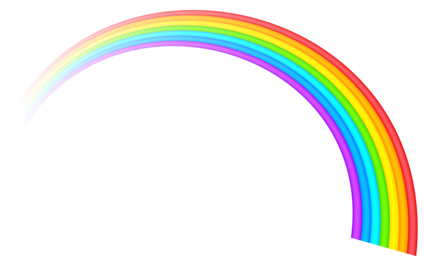 This png image - Rainbow Transparent Clipart Picture, is available for free download
