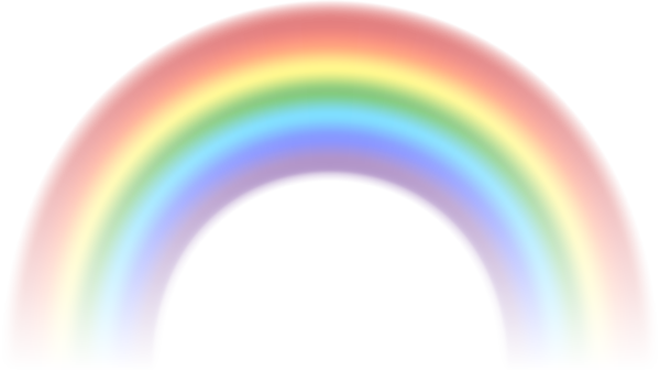 Transparent Rainbow Clip Art Image | Gallery Yopriceville - High ...