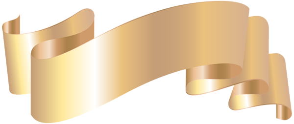 This png image - Banner Gold Deco Clip Art PNG Image, is available for free download