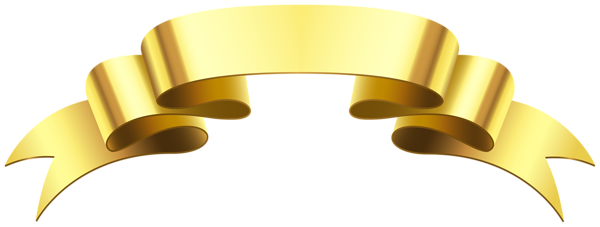 This png image - Banner Gold PNG Clip Art, is available for free download