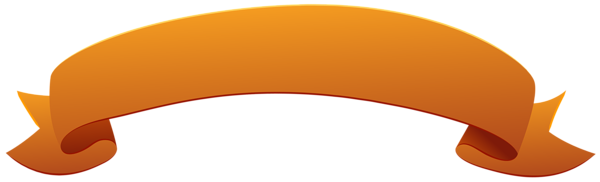 This png image - Banner Orange Clipart, is available for free download