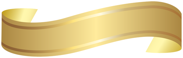 This png image - Banner PNG Transparent Gold Clipart, is available for free download