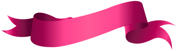 This png image - Banner Pink PNG Clip Art Transparent Image, is available for free download