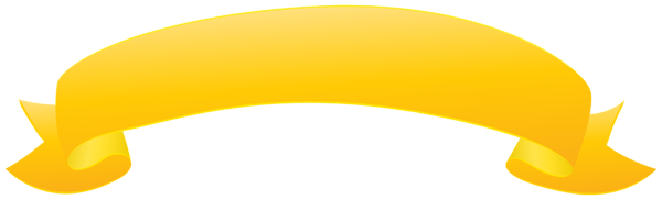 This png image - Banner Yellow Clipart, is available for free download