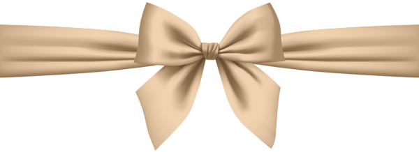 This png image - Beige Bow Transparent PNG Clip Art, is available for free download