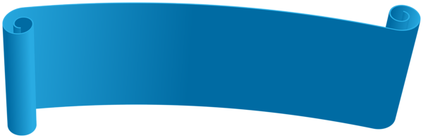 This png image - Blue Banner PNG Transparent Clipart, is available for free download