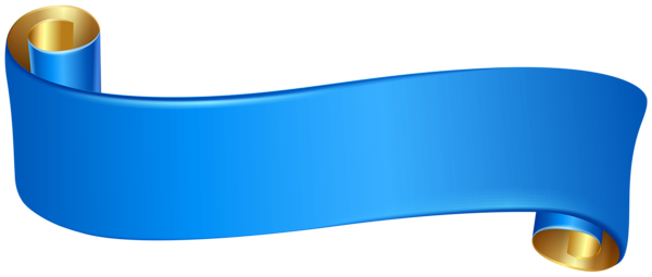 This png image - Blue Banner Transparent Image, is available for free download