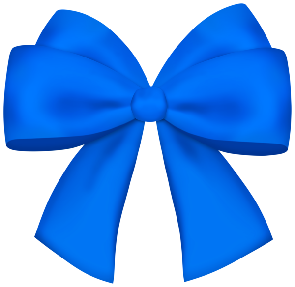 This png image - Blue Bow Decoration PNG Clipart, is available for free download