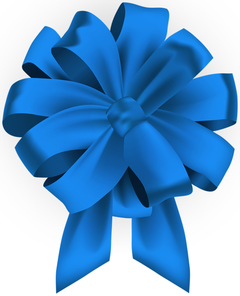 This png image - Blue Bow PNG Clip Art, is available for free download