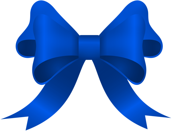 This png image - Blue Bow PNG Clipart, is available for free download