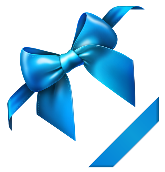 This png image - Blue Bow PNG Clipart Picture, is available for free download