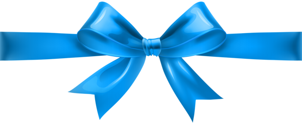 This png image - Blue Bow Transparent PNG Clip Art, is available for free download