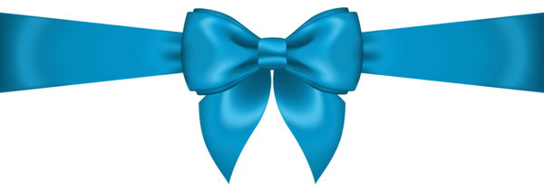 This png image - Blue Bow Transparent PNG Clip Art Image, is available for free download