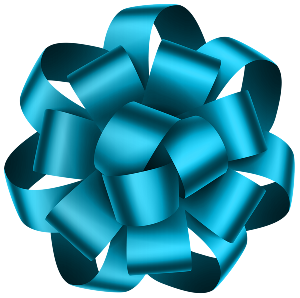 This png image - Blue Deco Bow Transparent PNG Clip Art Image, is available for free download