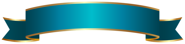 This png image - Blue Gold Banner PNG Clipart, is available for free download
