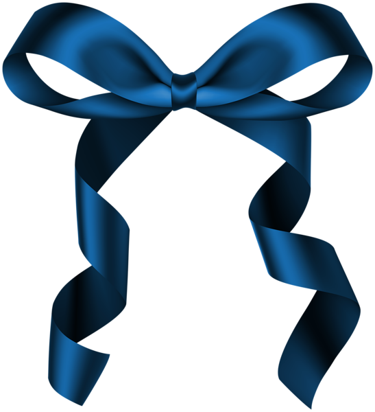 This png image - Bow Blue Decoration PNG Clipart, is available for free download
