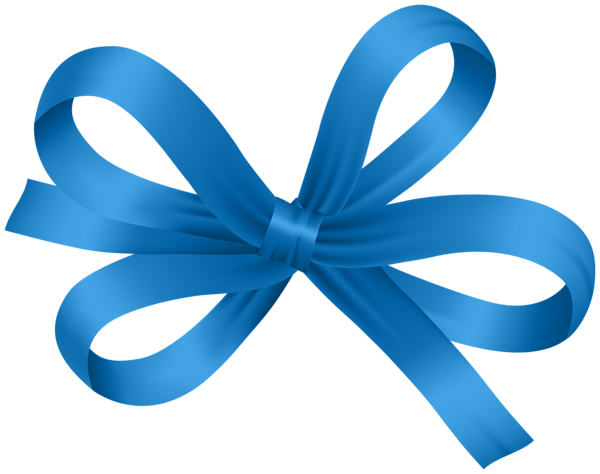 This png image - Bow Blue Decorative PNG Clip Art, is available for free download