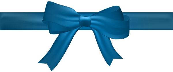 This png image - Bow Blue Transparent Clip Art Image, is available for free download