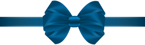 This png image - Bow Blue Transparent PNG Clip Art, is available for free download