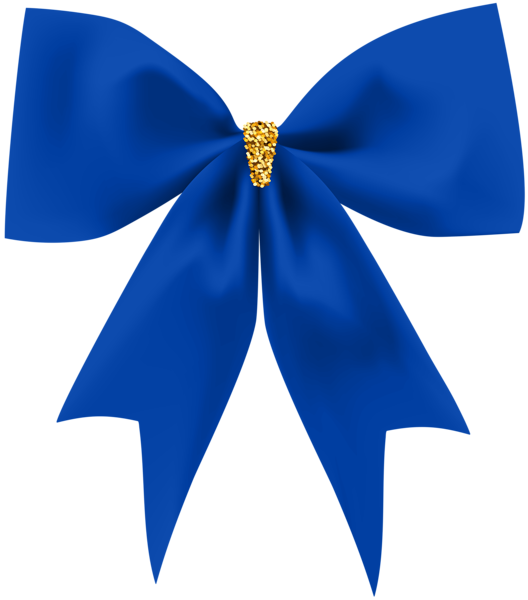 Bow Blue Transparent PNG Clip Art Image | Gallery Yopriceville - High