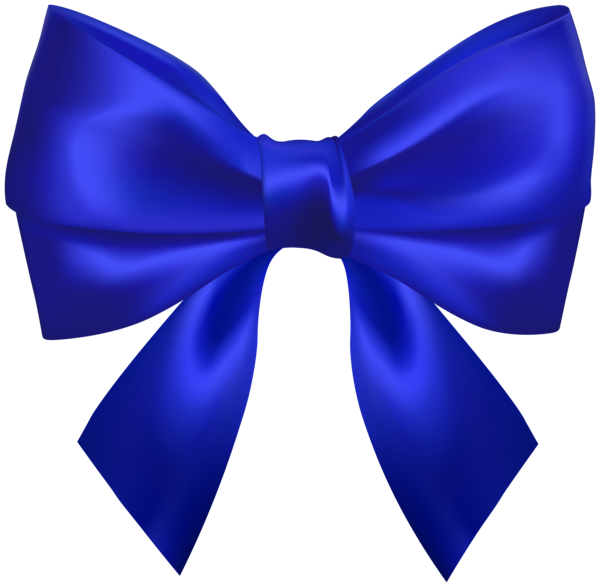 Bow Dark Blue Transparent Image | Gallery Yopriceville - High-Quality