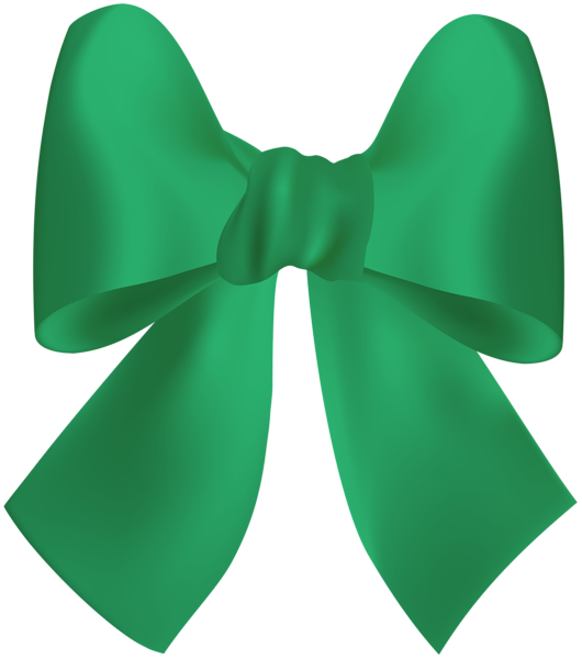 This png image - Bow Decoration Green PNG Clipart, is available for free download