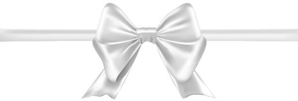This png image - Bow White Transparent Clip Art Image, is available for free download