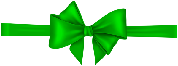 This png image - Bow with Ribbon Green Clip Art Image, is available for free download