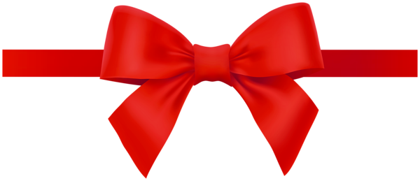 This png image - Bow with Ribbon Red PNG Deco Clipart, is available for free download