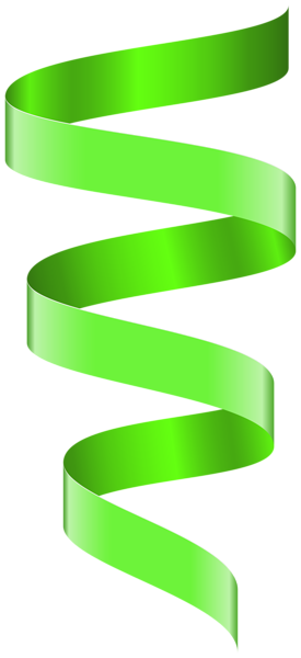 This png image - Curly Banner Ribbon Green Clipart Image, is available for free download