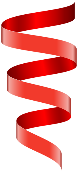 This png image - Curly Banner Ribbon Red Clipart Image, is available for free download