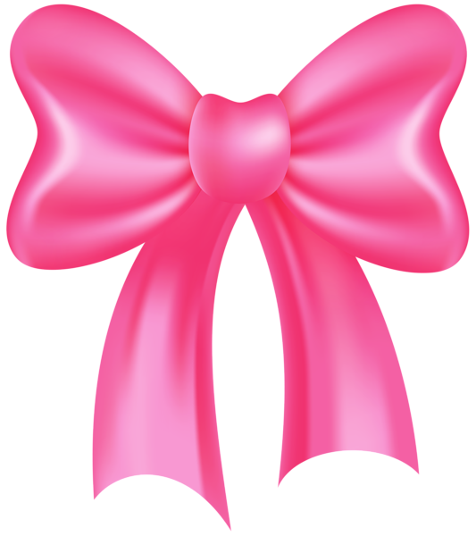 This png image - Cute Bow Pink PNG Clipart, is available for free download