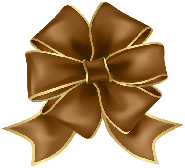 This png image - Cute Brown Bow PNG Transparent Clipart, is available for free download