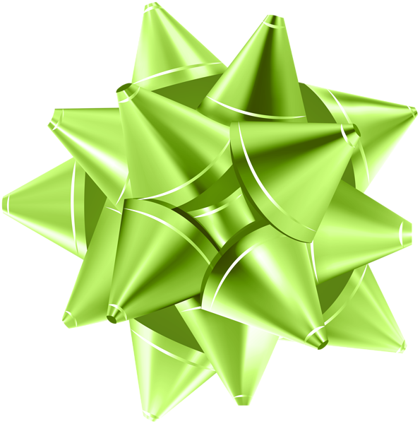This png image - Decorative Gift Bow Green PNG Clip Art Image, is available for free download