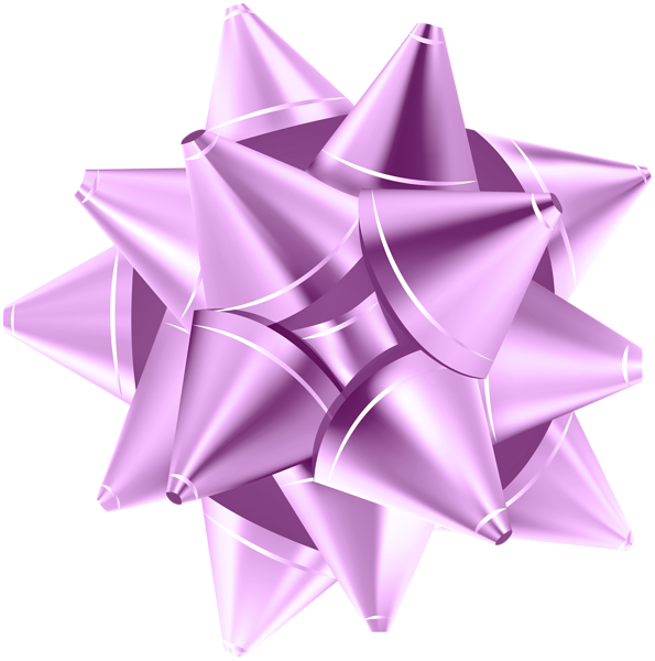 This png image - Decorative Gift Bow Violet PNG Clip Art Image, is available for free download