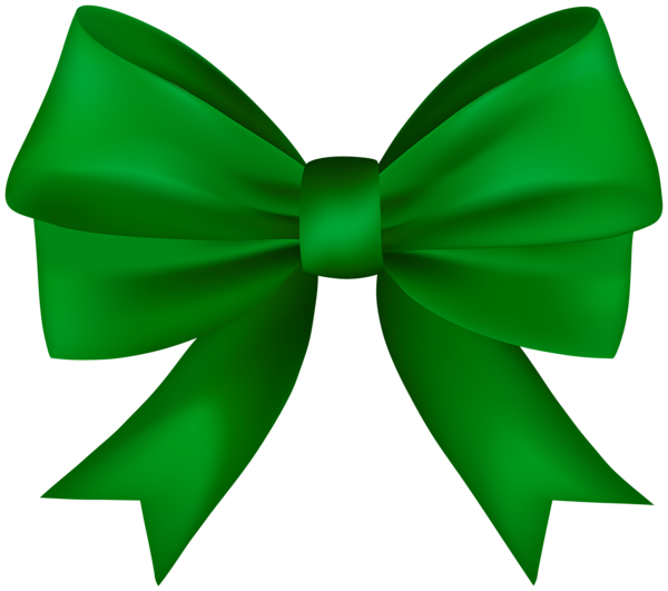 Decorative Green Bow Clip Art | Gallery Yopriceville - High-Quality ...