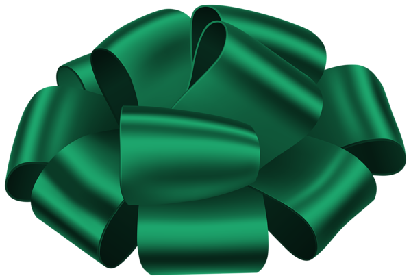 This png image - Gift Bow Green PNG Clipart, is available for free download