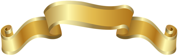 This png image - Gold Banner Deco PNG Clip Art Image, is available for free download