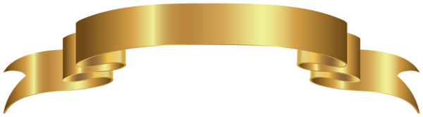 Gold Banner PNG Clipart | Gallery Yopriceville - High-Quality Images