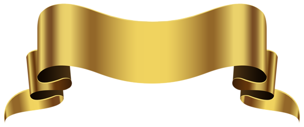 Gold Banner Transparent PNG Clip Art Image | Gallery ...
