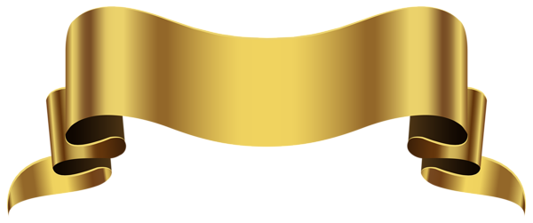 This png image - Gold Banner Transparent PNG Clip Art Image, is available for free download