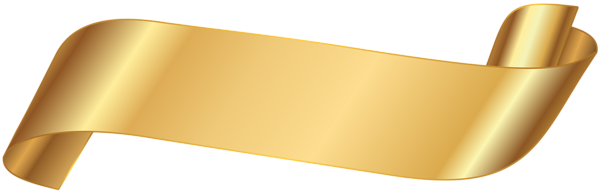 Gold Banner Transparent PNG Image | Gallery Yopriceville - High-Quality ...