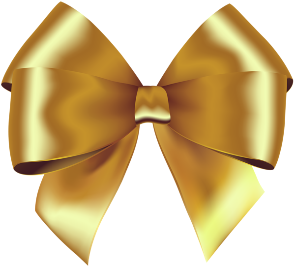 This png image - Gold Bow PNG Image, is available for free download