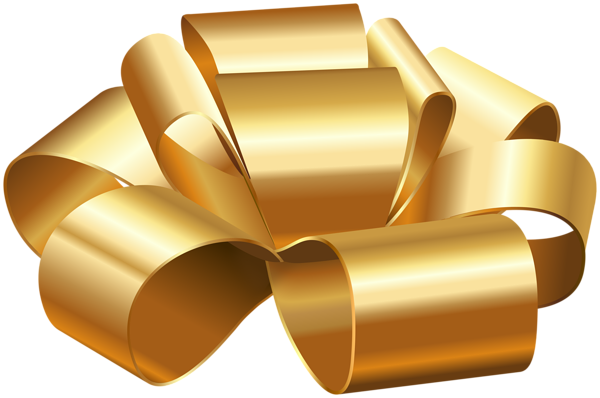 This png image - Gold Gift Foil Bow PNG Clipart, is available for free download