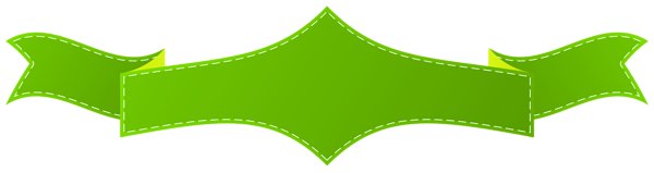 This png image - Green Art Banner Transparent PNG Clip Art Image, is available for free download