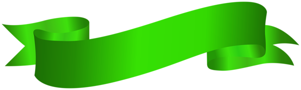 This png image - Green Banner Decor PNG Clipart, is available for free download