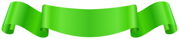 This png image - Green Banner PNG Clipart, is available for free download
